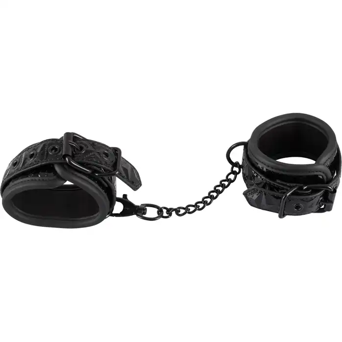 Наручники с геометрическим узором Bad Kitty Handcuffs - Bad Kitty