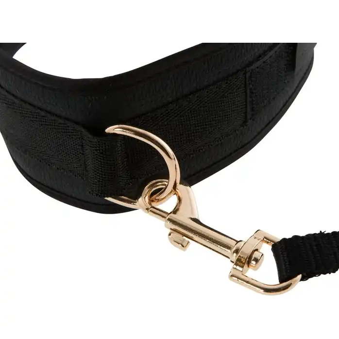 Набор для бондажа Bondage Set: ошейник с поводком и наручники - Bad Kitty. Фотография 2.