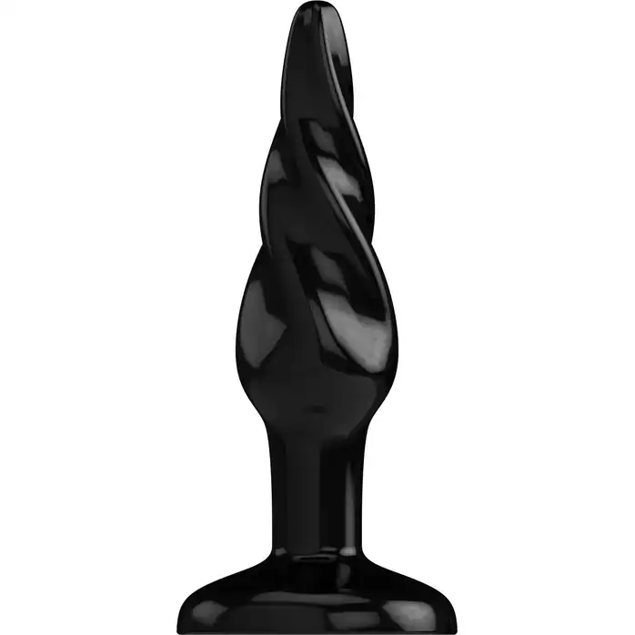 Чёрная анальная пробка Butt Plug Rounded 3 Inch - 7,6 см - Plug   Play