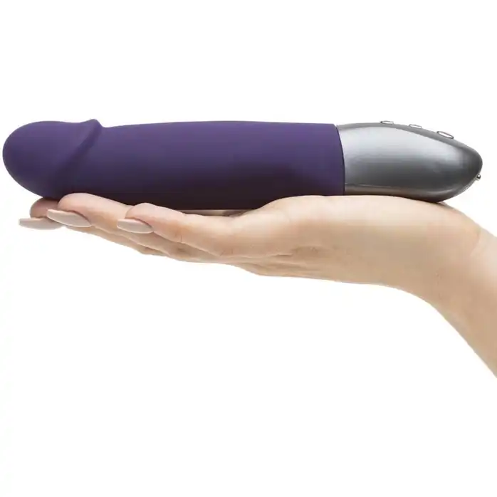 Фиолетовый пульсатор Stronic Real - 20 см. Фотография 3.
