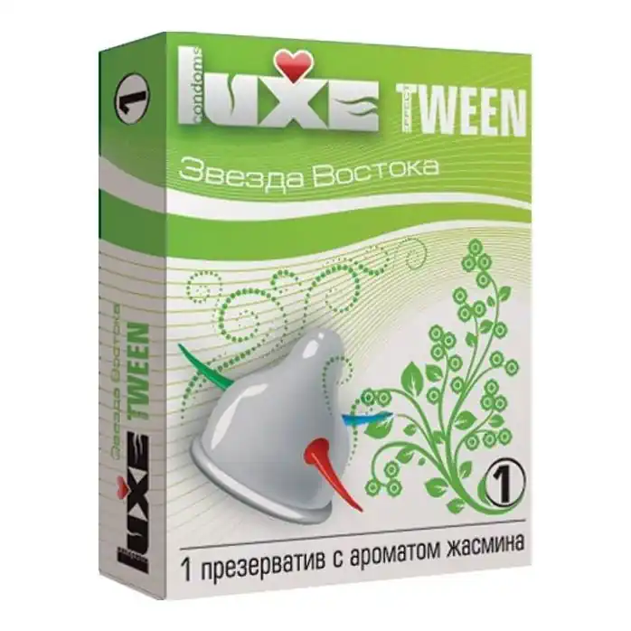 Презерватив Luxe Tween Звезда востока с ароматом жасмина - 1 шт - Tween