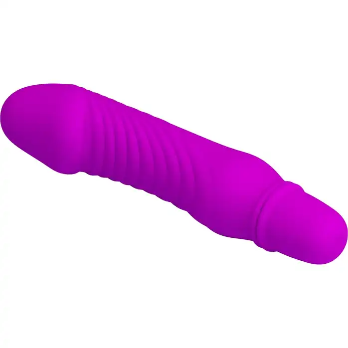 Фиолетовый мини-вибратор Stev -13,5 см - Pretty Love. Фотография 5.
