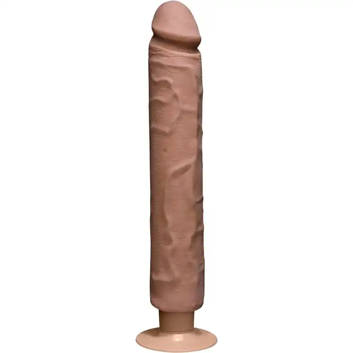 Вибратор-мулат The Realistic Cock ULTRASKYN Without Balls Vibrating 12” - 33,5 см - The Realistic Cock