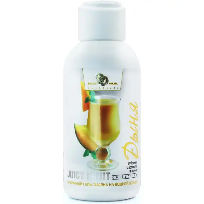 Интимный гель на водной основе JUICY FRUIT с ароматом дыни - 100 мл