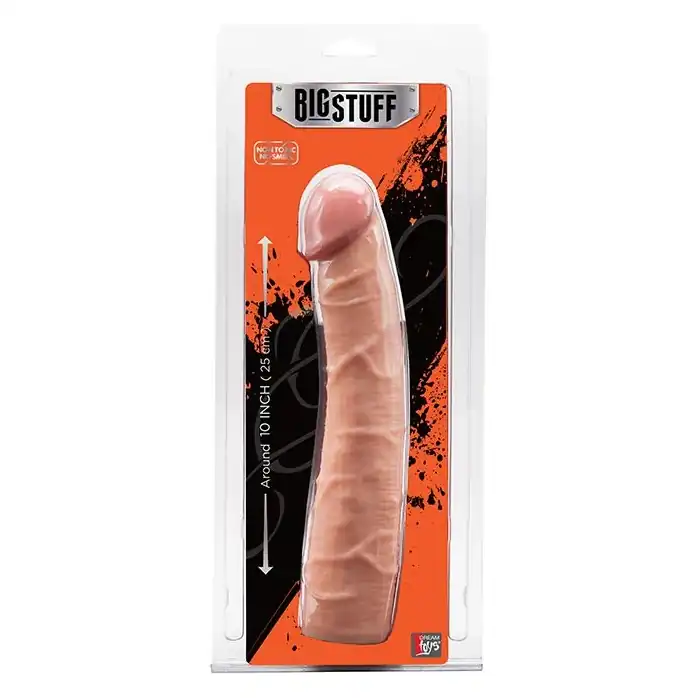 Телесный фаллос-гигант BIGSTUFF DONG 10INCH - 25 см - BigStuff. Фотография 2.