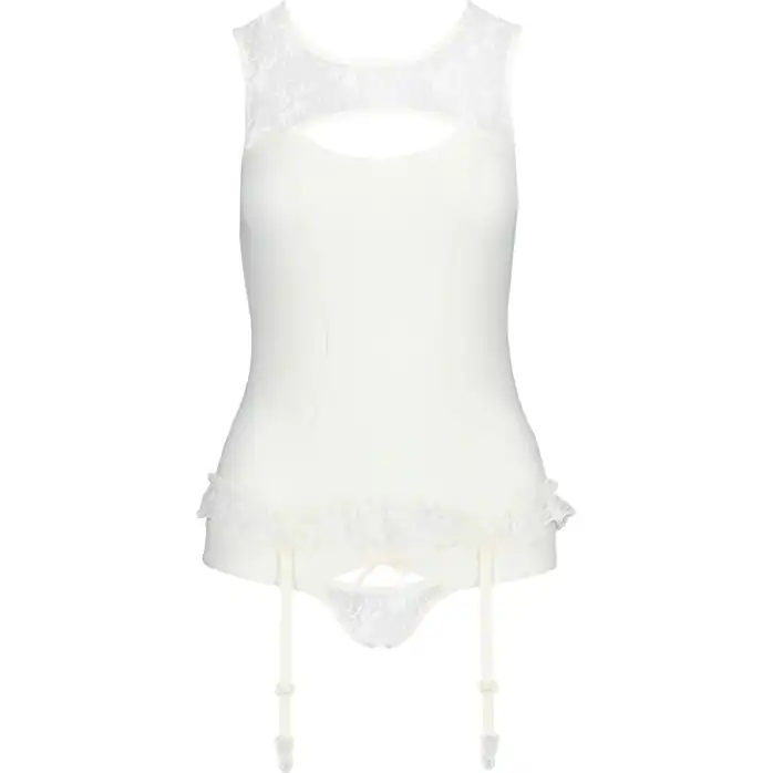 Удлинённый корсаж Mia с кружевными элементами. Фотография 4.