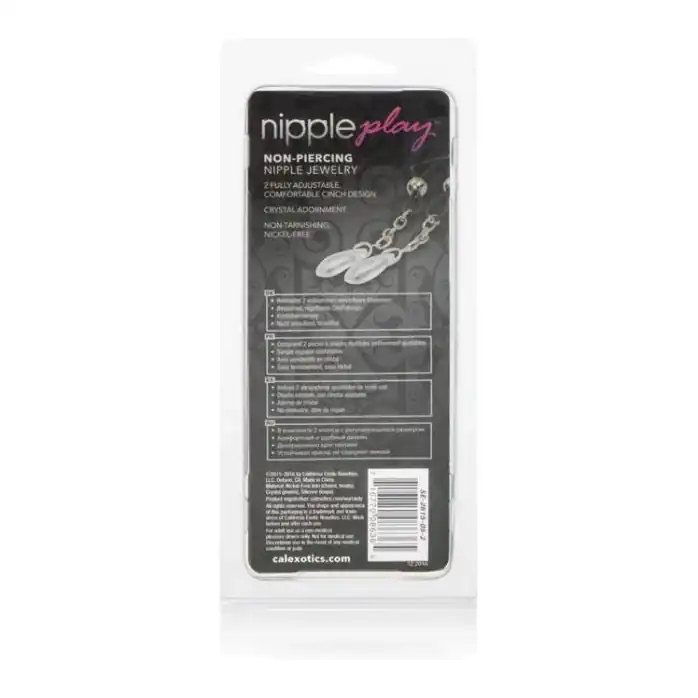 Зажимы на соски Nipple Play Non-Piercing Nipple Jewelry Crystal - Nipple Play. Фотография 3.