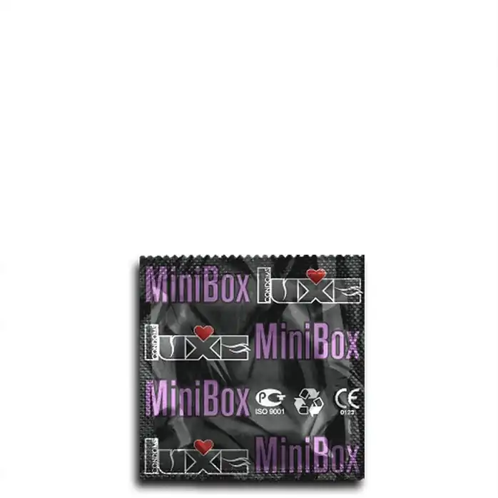 Презервативы Luxe Mini Box Шелковый чулок - 1 блок (24 уп. по 3 шт. в каждой). Фотография 9.