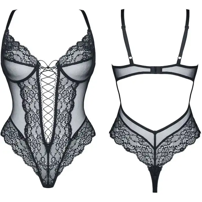 Боди с соблазнительной шнуровкой Florence - Look At Me collection. Фотография 4.