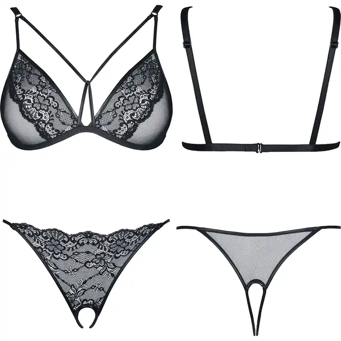 Комплект с сексуальными трусиками и эффектным бюстом Gabrielle - Look At Me collection. Фотография 5.