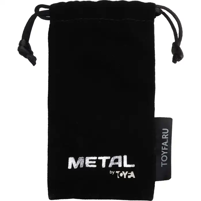 Малый серебристый уретральный плаг со стразом Metal - 5 см - Metal. Фотография 3.