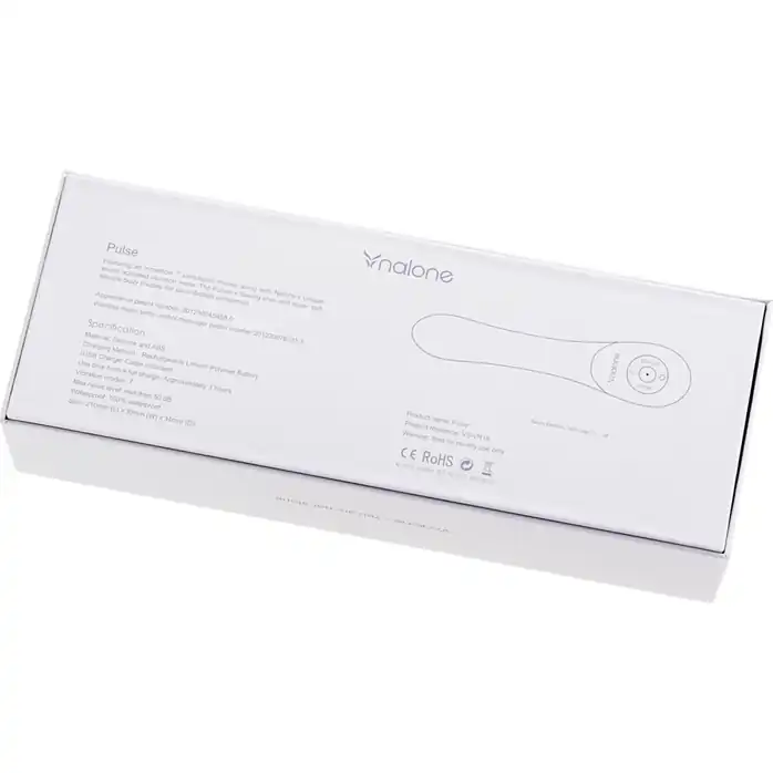 Розовый вибратор Nalone Pulse - 21 см. Фотография 11.