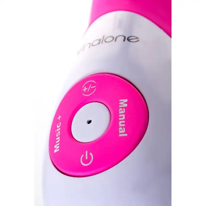 Розовый вибратор Nalone Pulse - 21 см. Фотография 7.