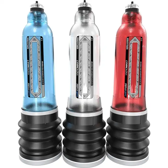 Синяя гидропомпа HydroMAX7 - HYDROMAX серия. Фотография 8.