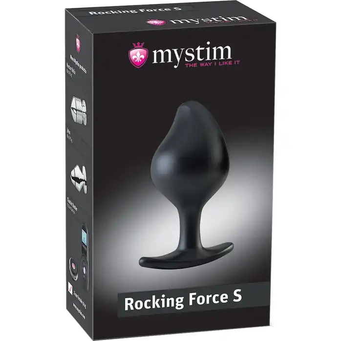 Анальная пробка Rocking Force S для электростимуляции - 9,5 см. Фотография 5.
