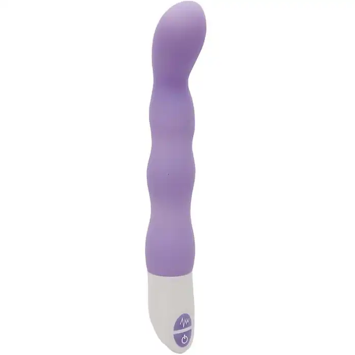 Фиолетовый вибромассажёр BOUNDLESS BEAUTY - 16,5 см