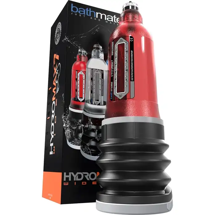 Красная гидропомпа HydroMAX7 Wide Boy - HYDROMAX серия. Фотография 4.