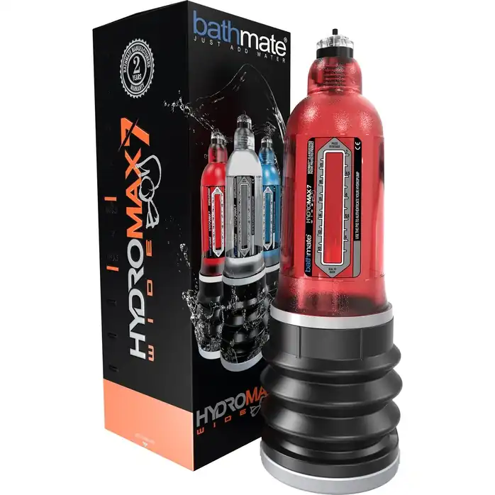 Красная гидропомпа HydroMAX7 Wide Boy - HYDROMAX серия