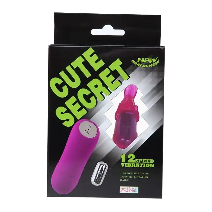 Виброяйцо в форме зайца Cute Secret. Фотография 6.