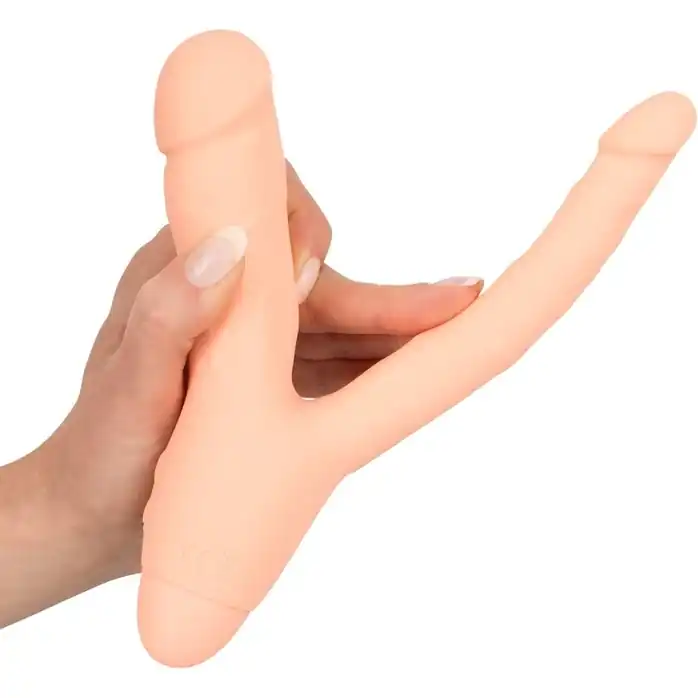Анально-вагинальный вибромассажер Double Pleasure Vibe - 21 см - You2Toys. Фотография 3.