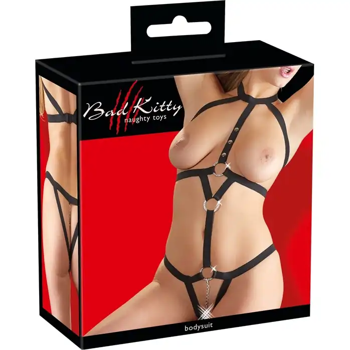 Эластичное боди Bad Kitty Strap Body - Bad Kitty. Фотография 6.