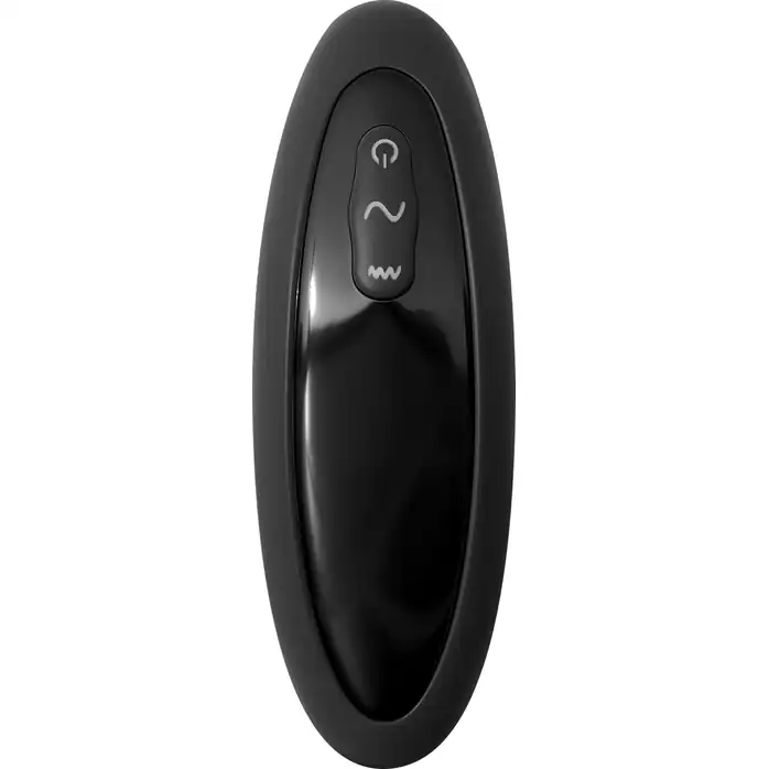 Чёрный вибромассажер простаты P-Motion Massager - 15,2 см - Anal Fantasy Elite Collection. Фотография 3.