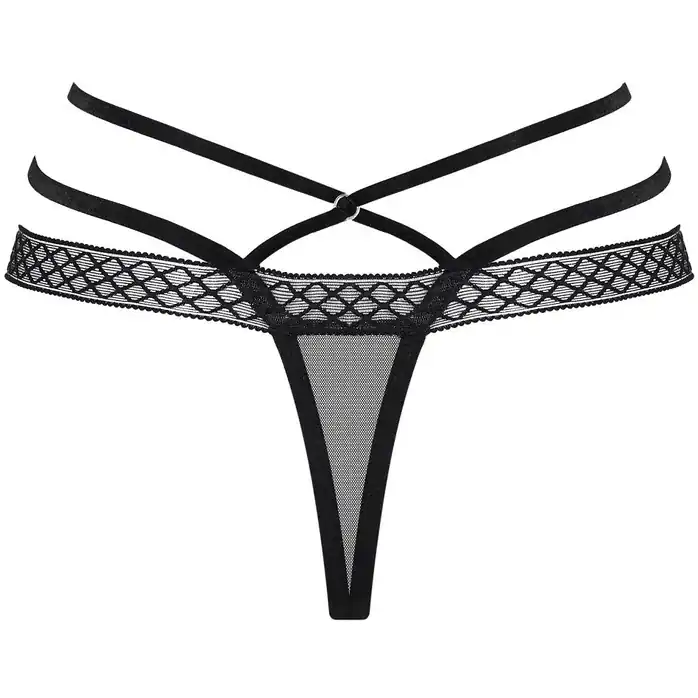 Соблазнительные трусики-стринги с дополнительными бретелями - Sexy. Фотография 4.