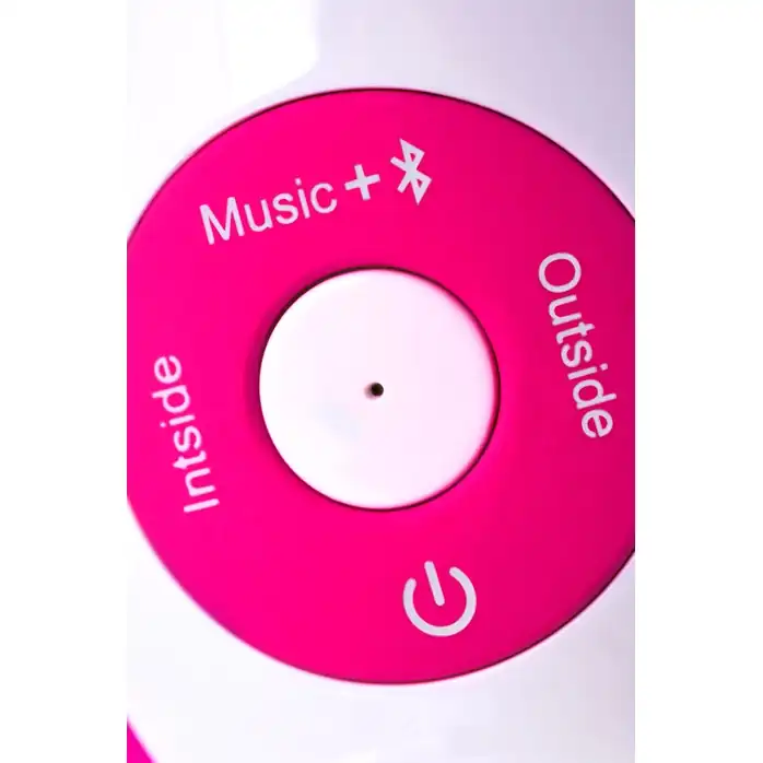 Розовый вибратор Nalone Rhythm с клиторальным стимулятором - 21,6 см. Фотография 5.