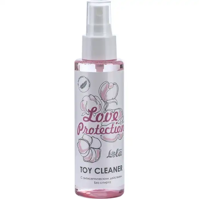 Гигиенический антисептический лосьон Toy cleaner - 110 мл - Love Protection