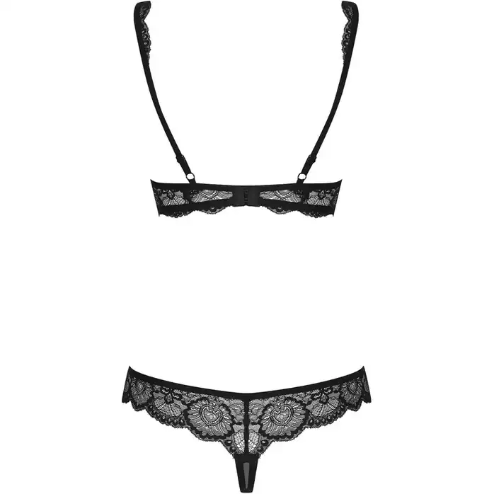 Эффектный кружевной комплект с чашечками на косточке - Sexy. Фотография 4.