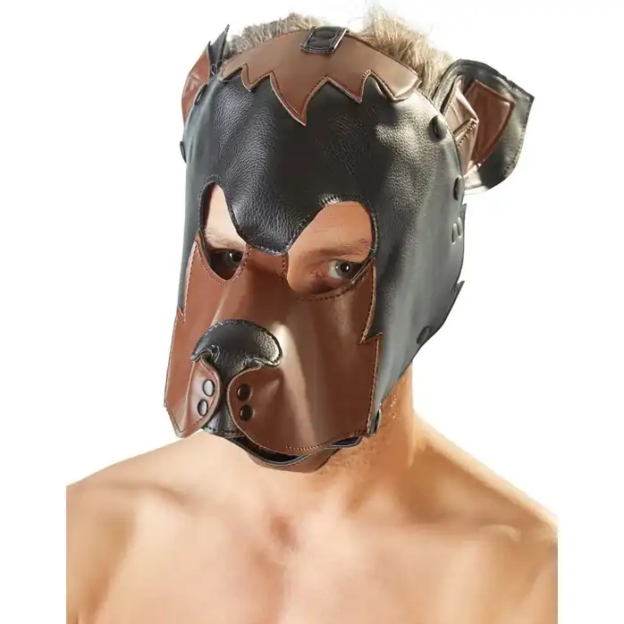 Маска на голову в виде собаки - Fetish Collection