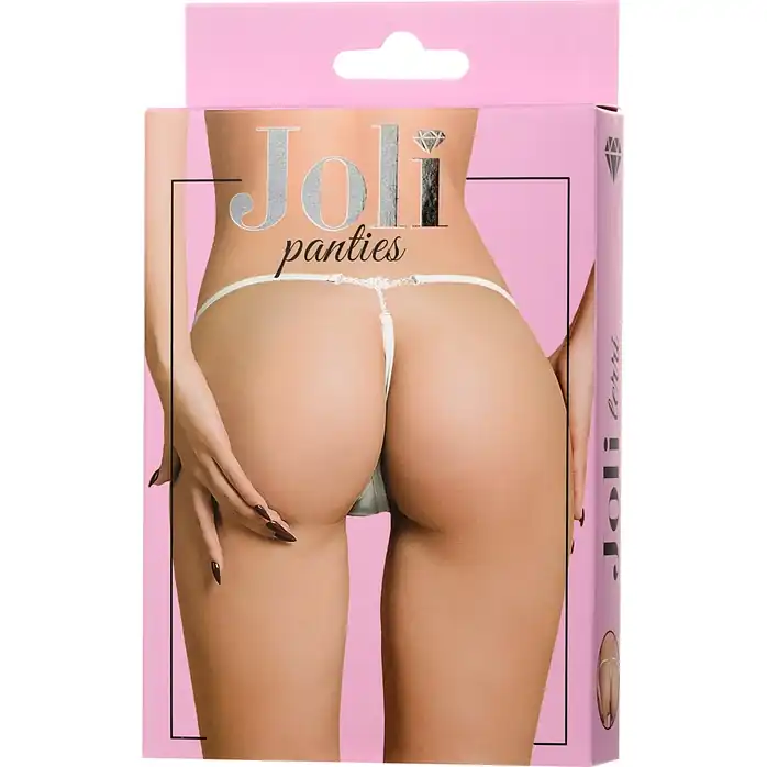 Трусики-стринги со стразами Terri - Joli by Erolanta. Фотография 10.