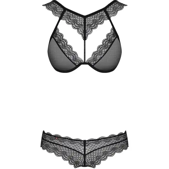 Чувственный комплект с кружевным воротником - Sexy. Фотография 3.