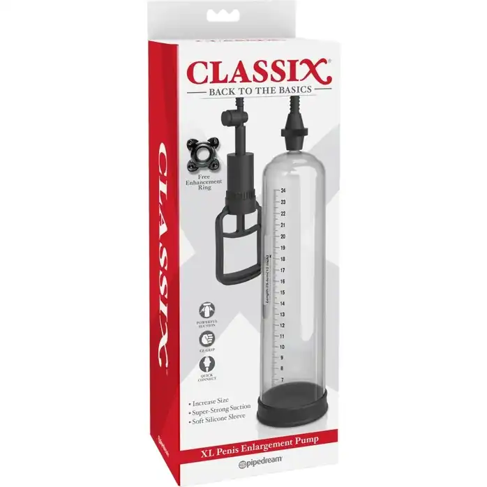 Ручная вакуумная помпа для мужчин с насосом XL Penis Enlargement Pump - Classix. Фотография 2.