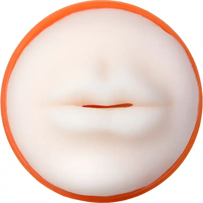 Мастурбатор-ротик A-Toys в оранжевой колбе. Фотография 5.