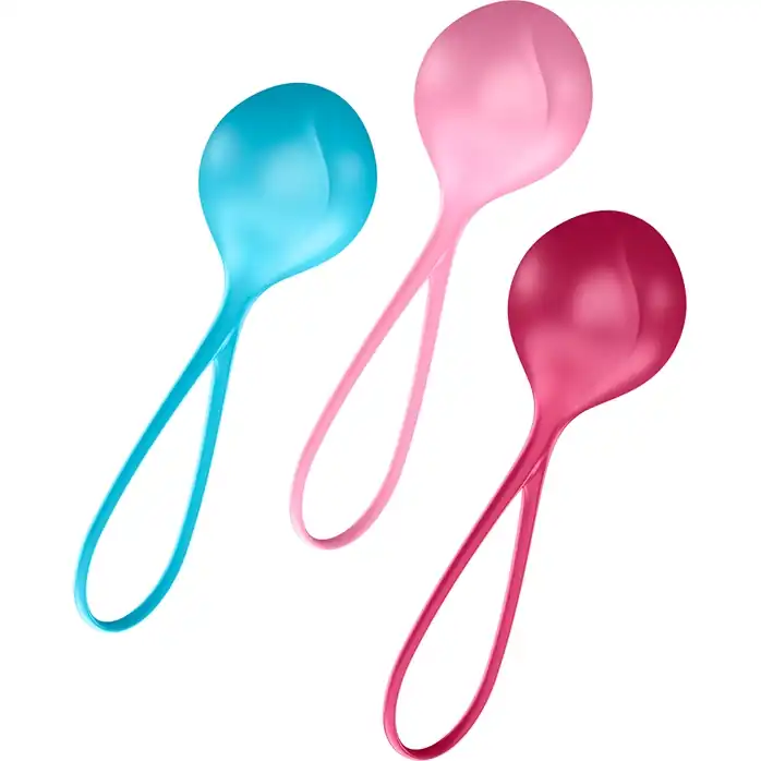Набор из трёх вагинальных шариков Satisfyer Strengthening Balls