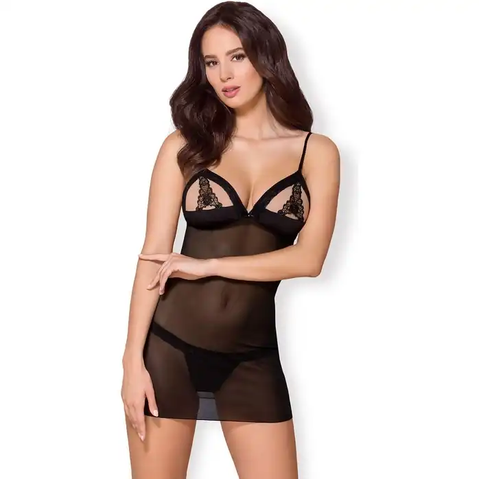Эротичная сорочка с открытым лифом - Sexy
