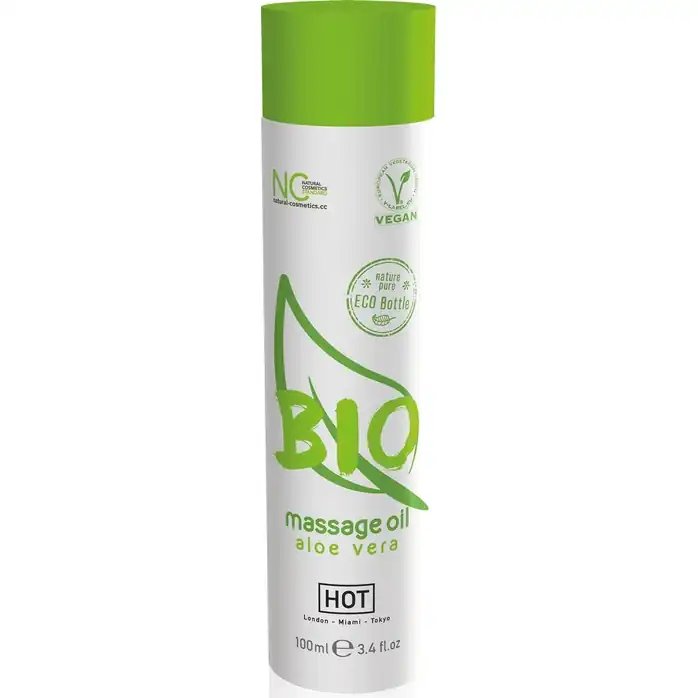 Массажное масло BIO Massage oil aloe vera с ароматом алоэ - 100 мл - BIO