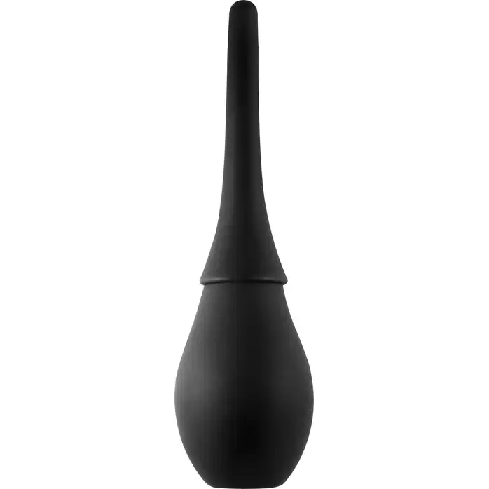 Чёрный анальный душ Booty Douche - Back Door Collection Black Edition