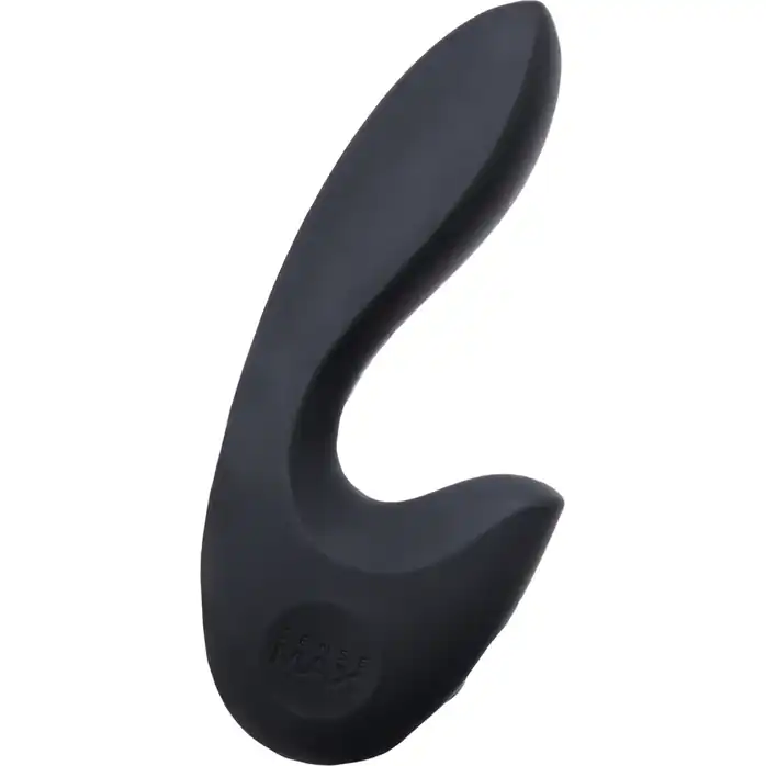Нереалистичный вибратор Sense Max с клиторальным отростком - 16 см